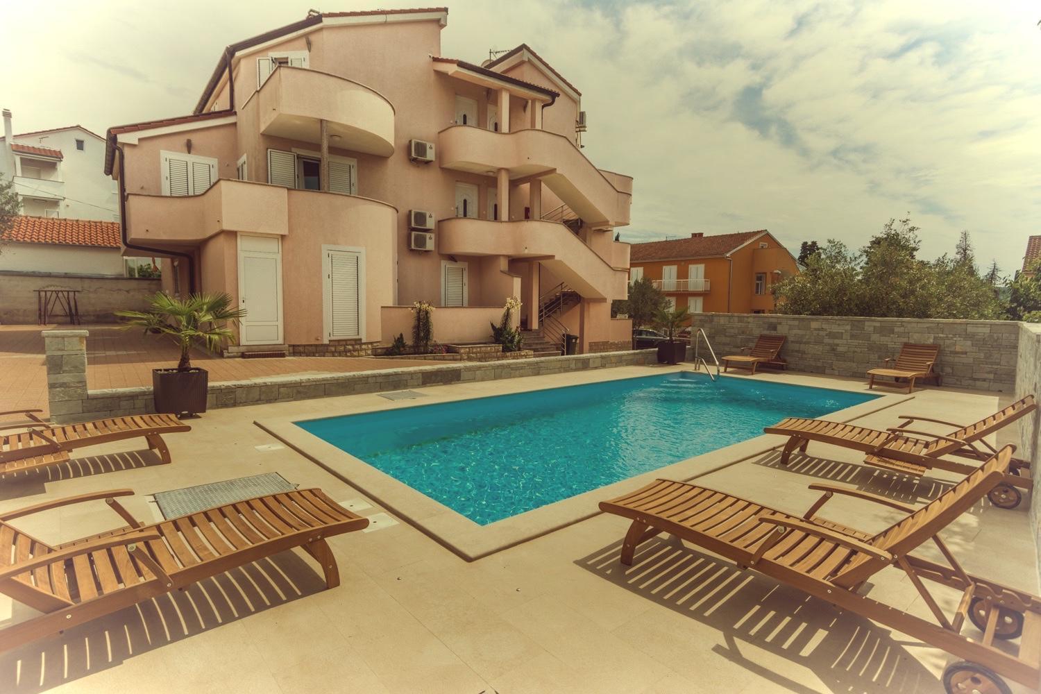 Apartments Basilea Biograd Na Moru Exterior photo